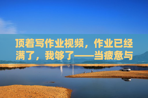 顶着写作业视频，作业已经满了，我够了——当疲惫与压力叠成一座满屏大山
