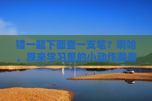错一题下面查一支笔？啊哈，原来学习里的小动作藏着大智慧