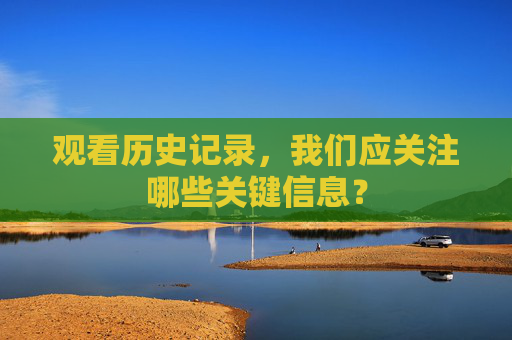 观看历史记录，我们应关注哪些关键信息？