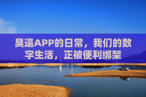臭逼APP的日常，我们的数字生活，正被便利绑架