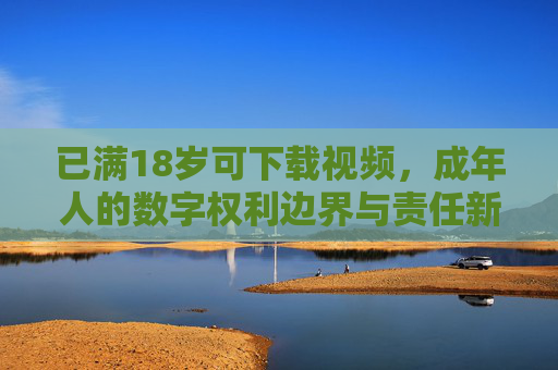 已满18岁可下载视频，成年人的数字权利边界与责任新视角