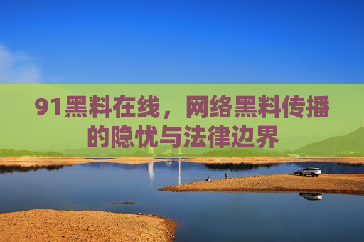 91黑料在线,网络黑料传播的隐忧与法律边界