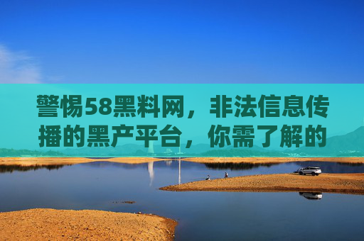 警惕58黑料网，非法信息传播的黑产平台，你需了解的风险与防范