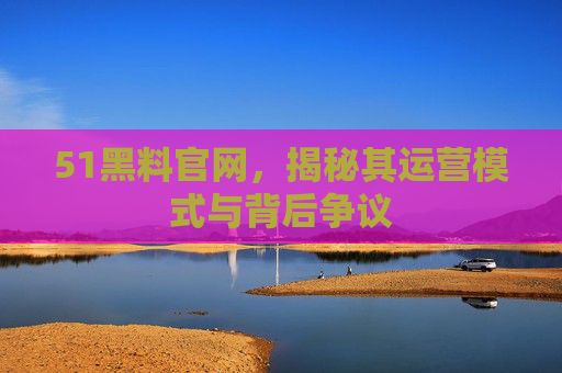 51黑料官网，揭秘其运营模式与背后争议