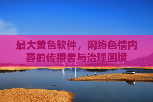 最大黄色软件,网络色情内容的传播者与治理困境