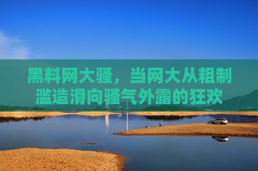 黑料网大骚,当网大从粗制滥造滑向骚气外露的狂欢