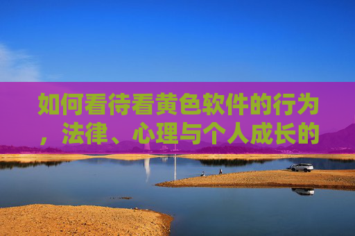 如何看待看黄色软件的行为，法律、心理与个人成长的多维审视