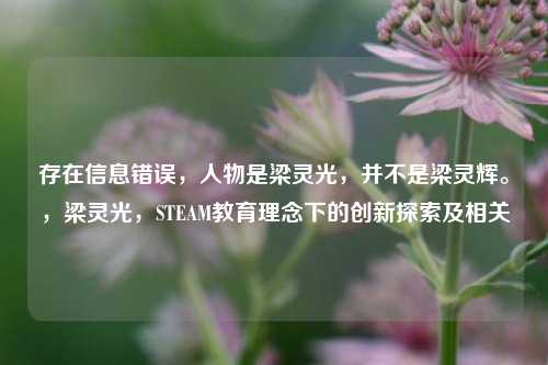 存在信息错误，人物是梁灵光，并不是梁灵辉。，梁灵光，STEAM教育理念下的创新探索及相关