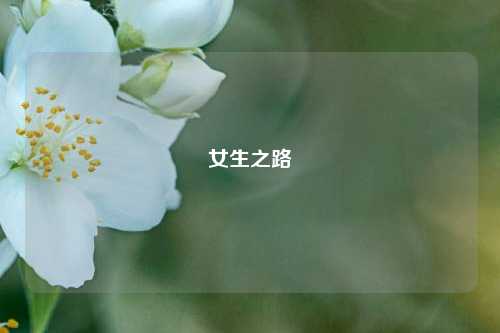 女生之路