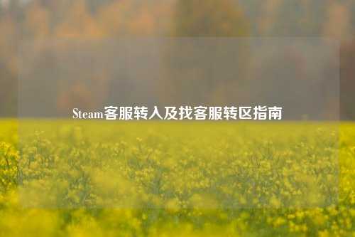 Steam *** 转入及找 *** 转区指南