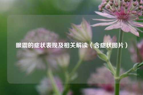 眼震的症状表现及相关解读(含症状图片)