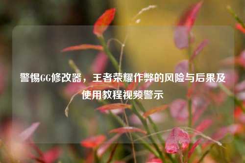 警惕GG修改器,王者荣耀作弊的风险与后果及使用教程视频警示