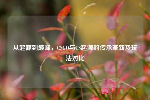从起源到巅峰,CSGO与CS起源的传承革新及玩法对比