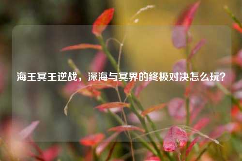海王冥王逆战，深海与冥界的终极对决怎么玩？