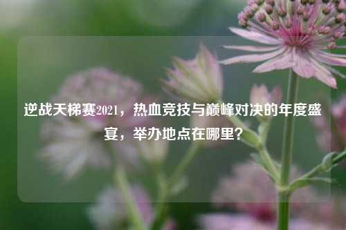 逆战天梯赛2021，热血竞技与巅峰对决的年度盛宴，举办地点在哪里？