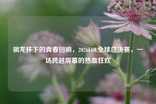 银龙杯下的青春回响，2026LOL全球总决赛，一场跨越屏幕的热血狂欢
