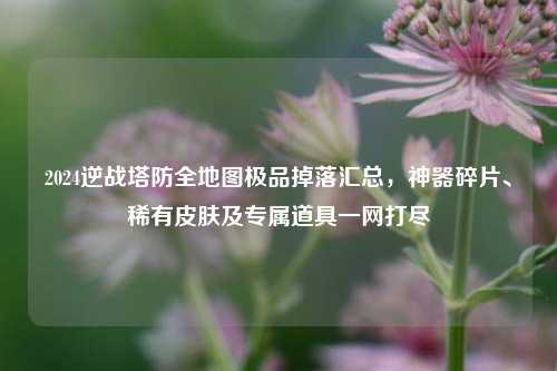 2024逆战塔防全地图极品掉落汇总,神器碎片、稀有皮肤及专属道具一网打尽