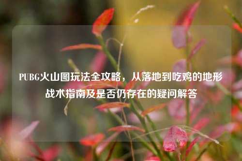 PUBG火山图玩法全攻略,从落地到吃鸡的地形战术指南及是否仍存在的疑问解答