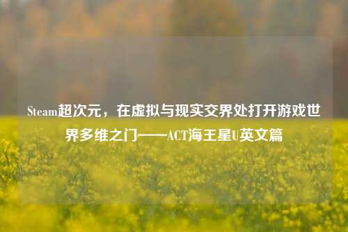 Steam超次元,在虚拟与现实交界处打开游戏世界多维之门——ACT海王星U英文篇