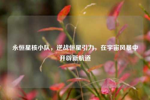 永恒星核小队,逆战恒星引力,在宇宙风暴中开辟新航道