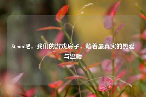 Steam吧,我们的游戏房子,藏着最真实的热爱与温暖